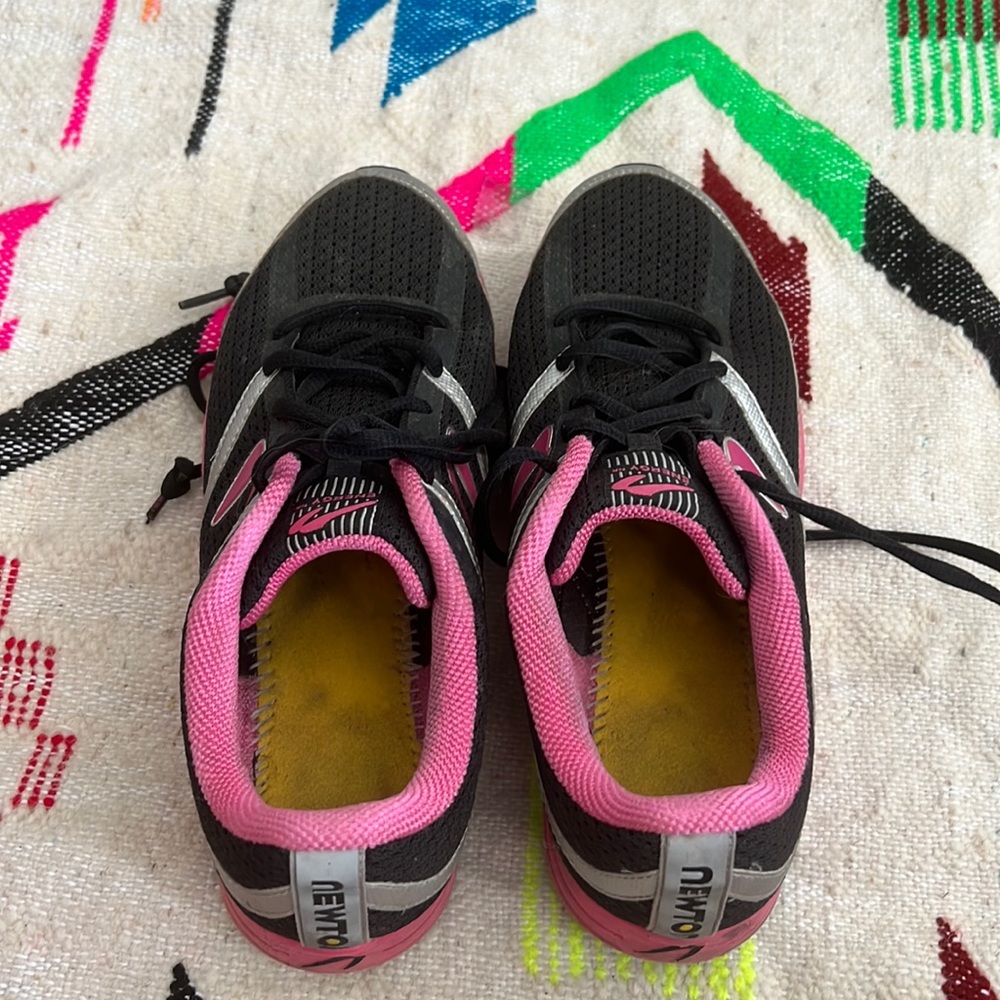 Pink newton sneakers